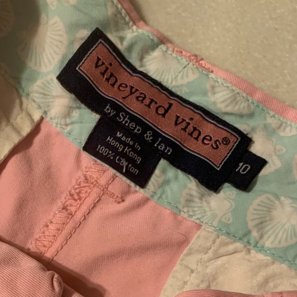 Vineyard Vines Sz 10 Pink Women's Shorts - Picture 6 of 7